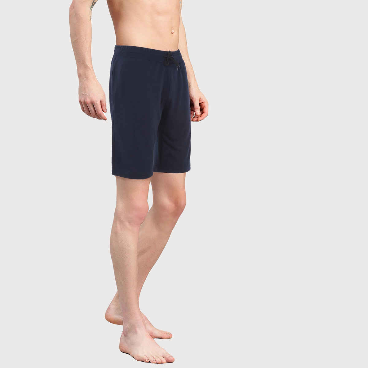 Avolt Men's Regular Fit Shorts Super Comfortable Half Pants | Dark Blue - XL
