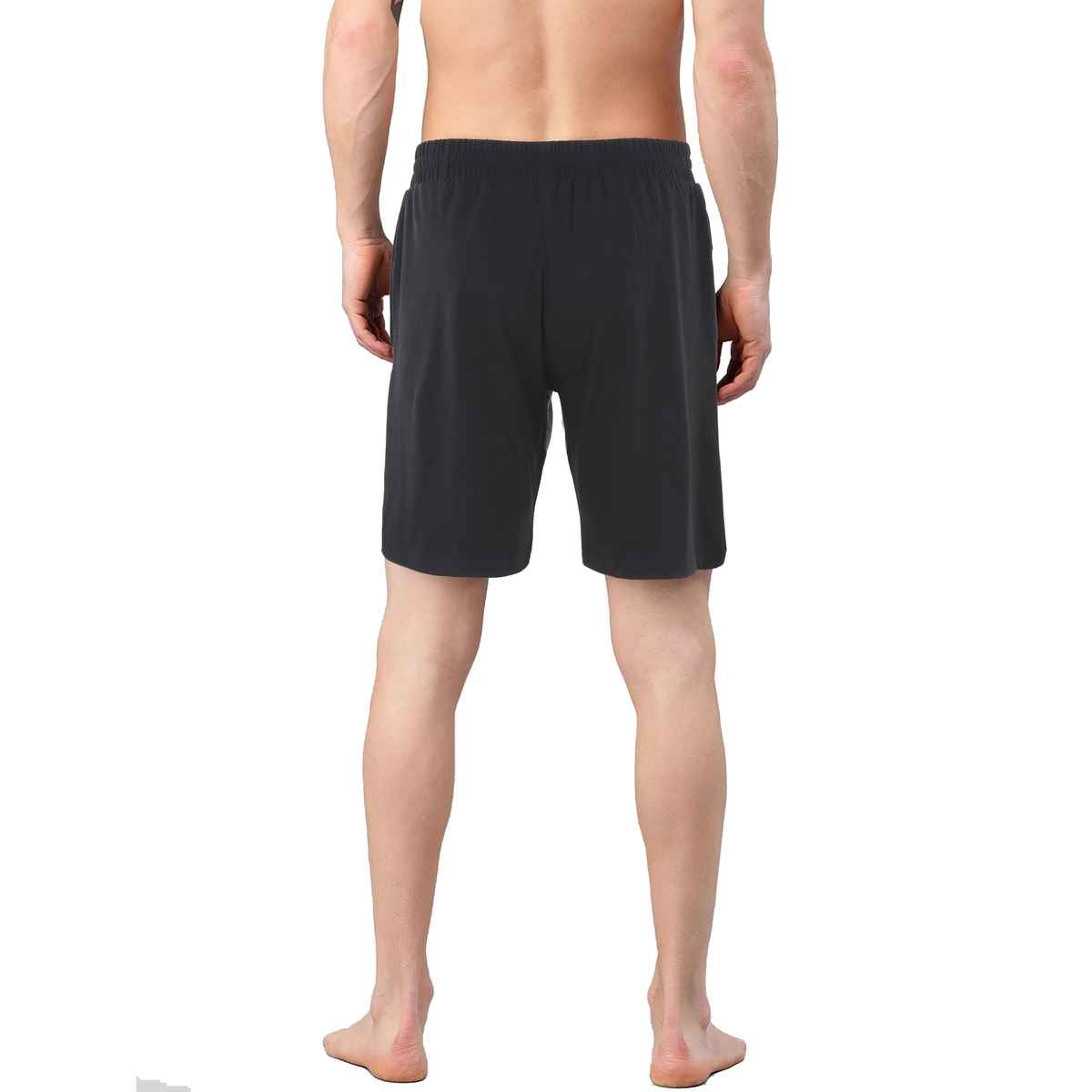 Avolt Men's Regular Fit Shorts Super Comfortable Half Pants AV302 Black | M
