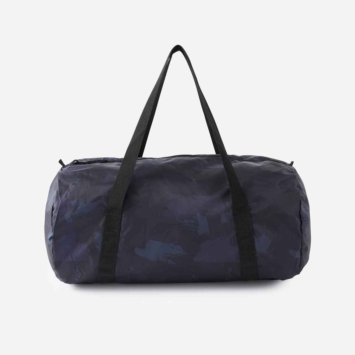 Decathlon Unisex Solid Polyester Duffle Bag | Navy Blue | 30 L