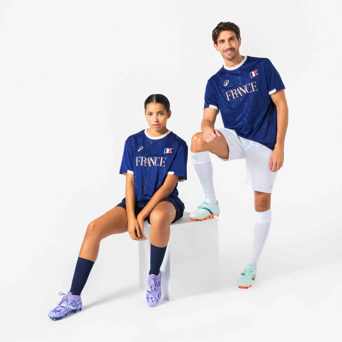 Decathlon Kipsta France Football Jersey | Blue - S