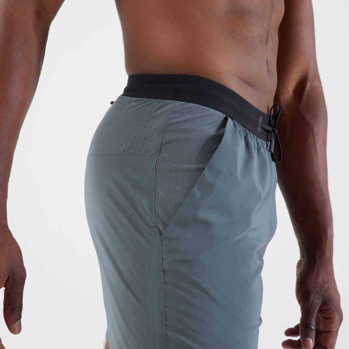 Decthlon | Kiprun Men's Quick Dry Running Shorts - Urban Green, S