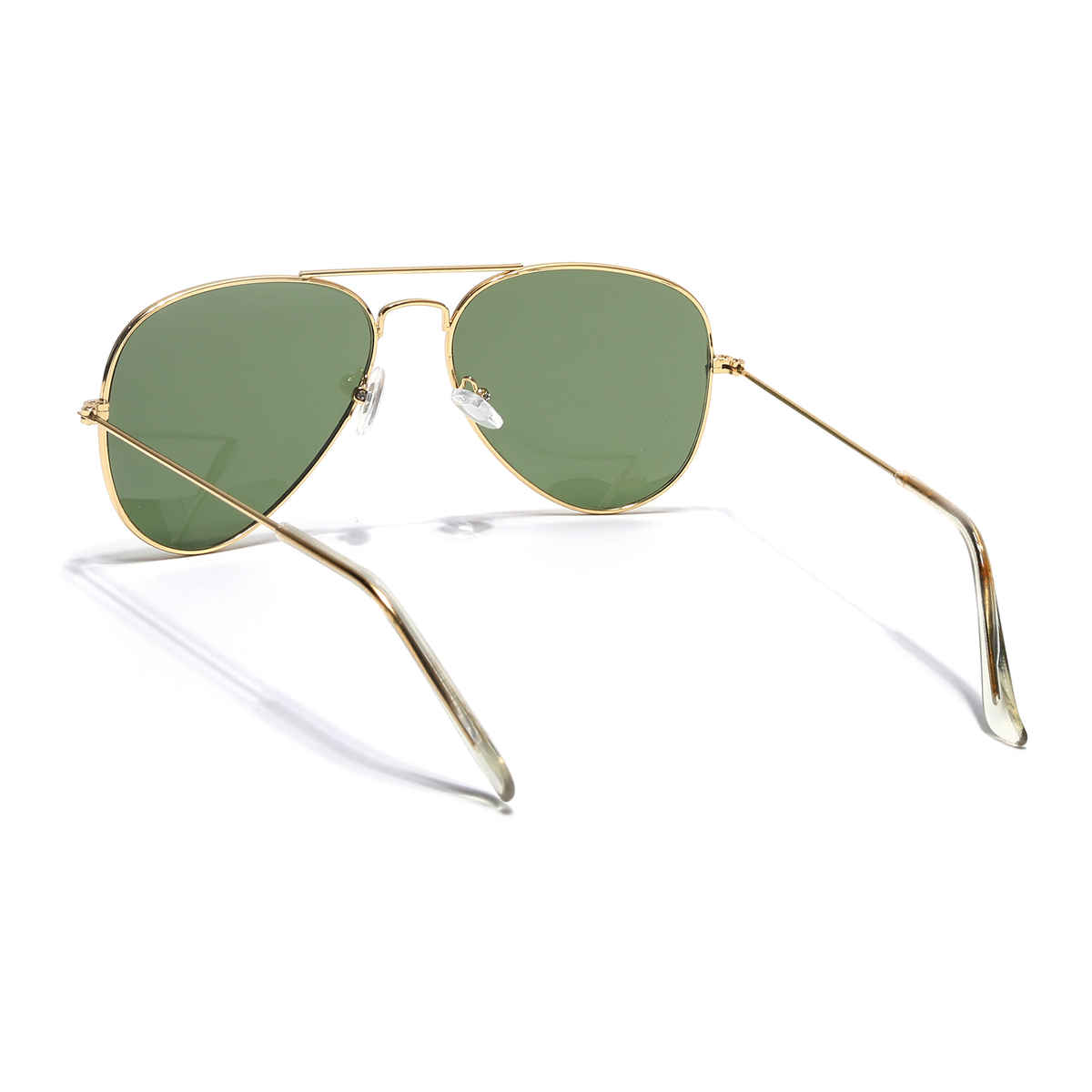 EYEJACK UV Protected Classic Aviator Sunglasses for Men and Women | Golden