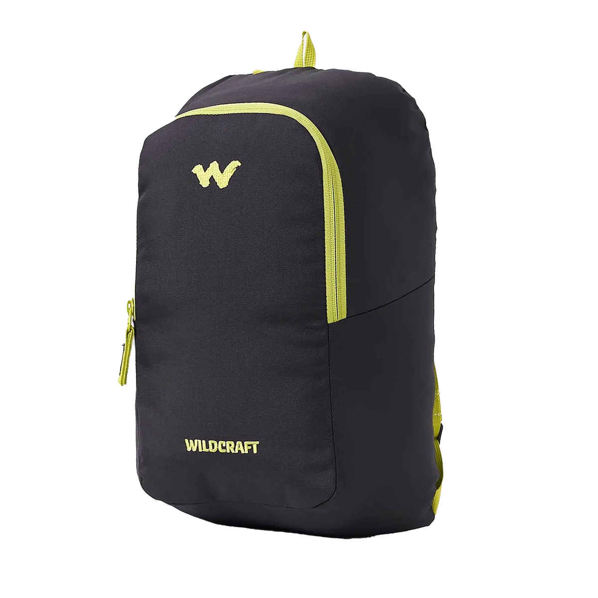 Wildcraft Unisex Brand Logo Polyester 15 L Top Handle Backpack | Black and Neon Green