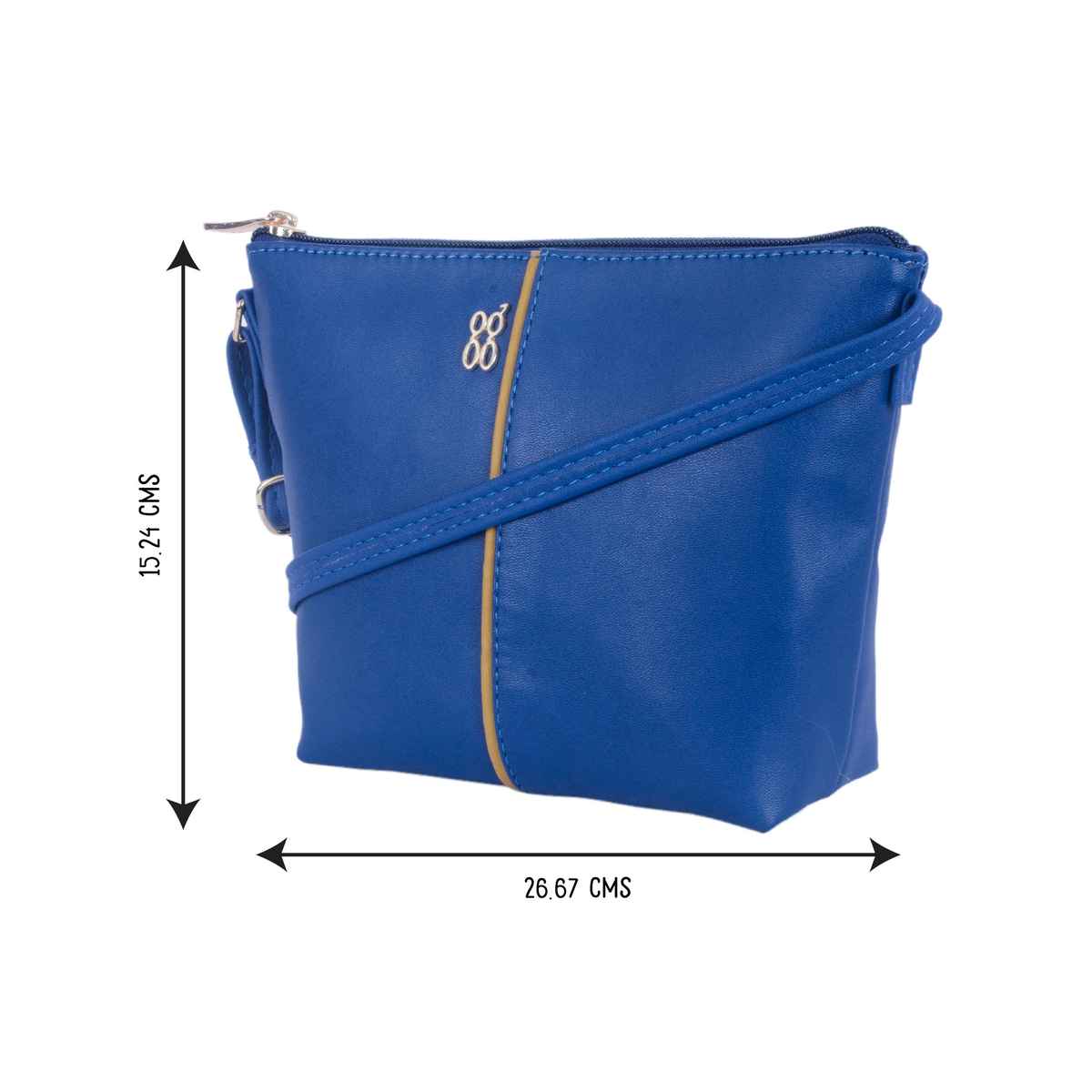 Baggit Women's Aco Sling Bag | Cobalt