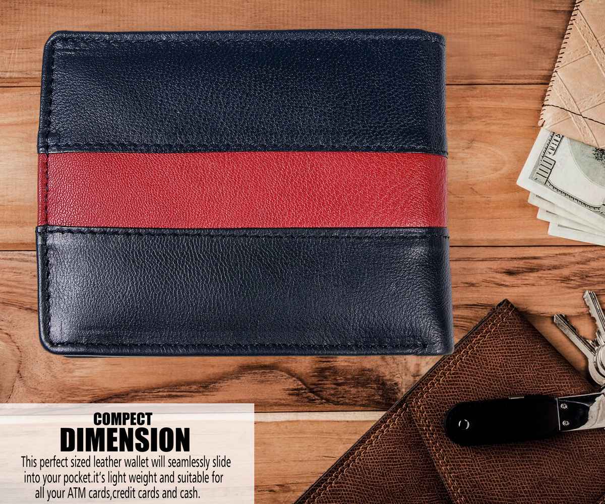 Kaezri Genuine Leather Wallet for Men | Wt tommy 1500