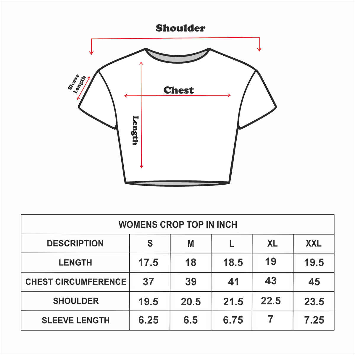 Springman Crop Top | For Gym and Daily Wear | 100% cotton for Women | Brown - XL