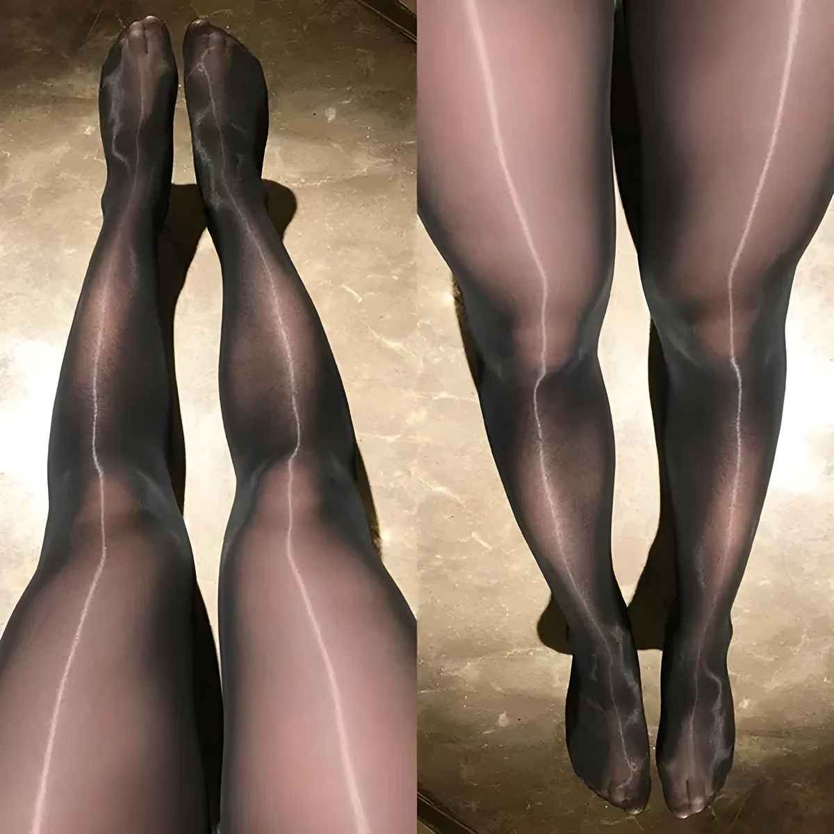 Dunberry London Black Anti Scratch Tear Resistant Shiny Stockings For Women I Black - Free Size