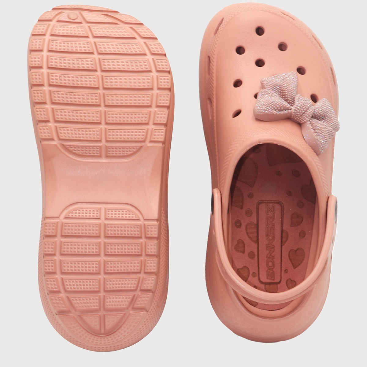 Bonkerz Ladies Clogs Peach - UK 4
