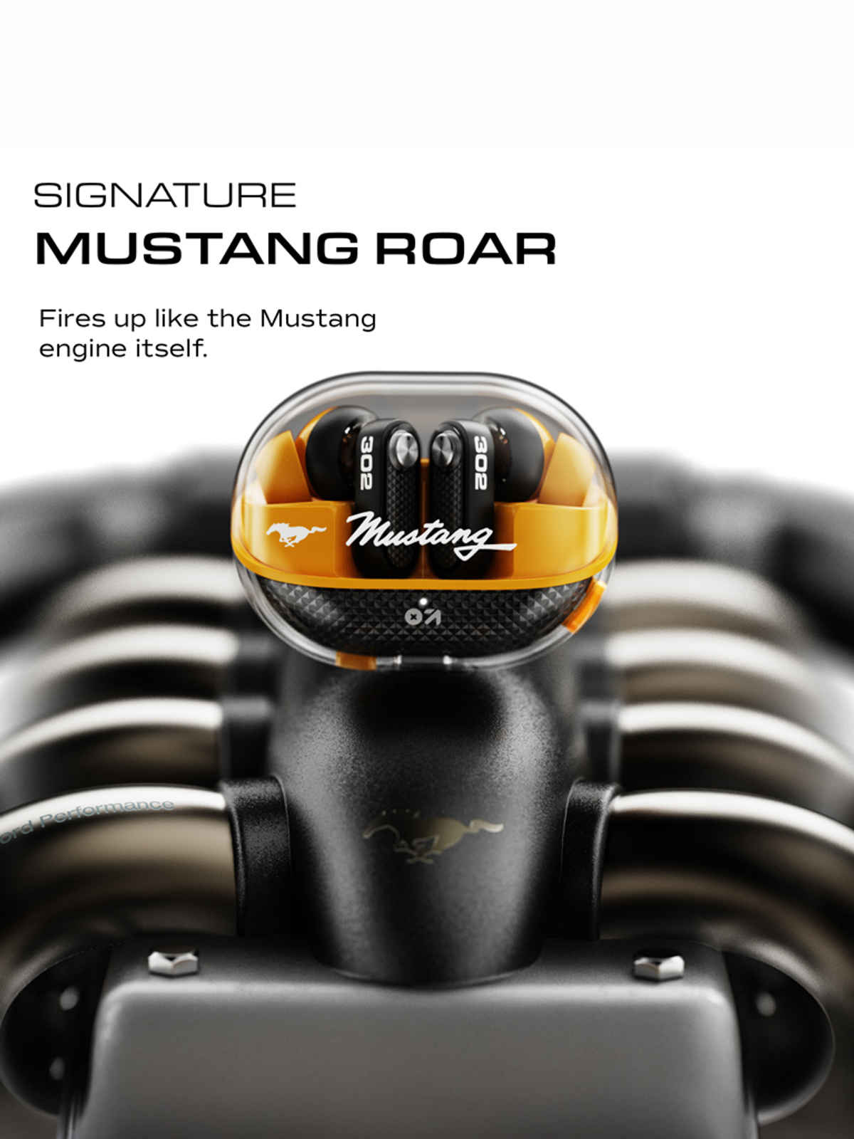 GOBOULT Mustang Sprint | Turbo Yellow | 30dB ANC | 60H Playtime