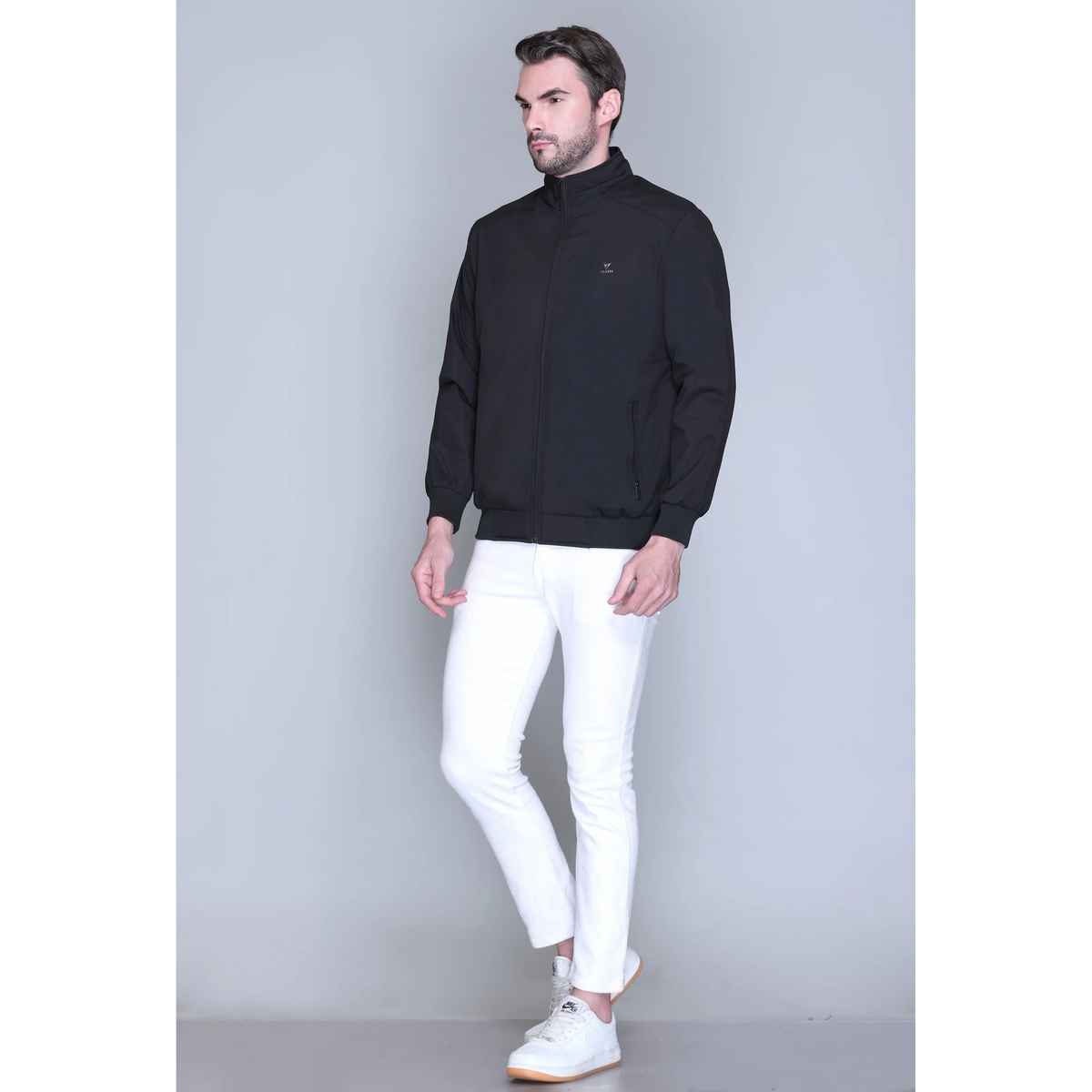 Fort Collins Men's Windbreaker Jacket | Black - XXL