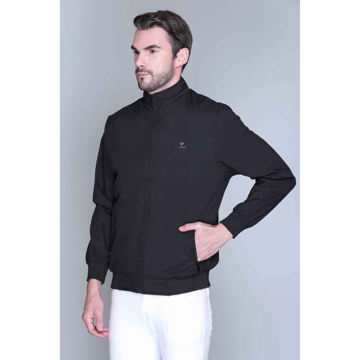 Fort Collins Men's Windbreaker Jacket | Black - XXL