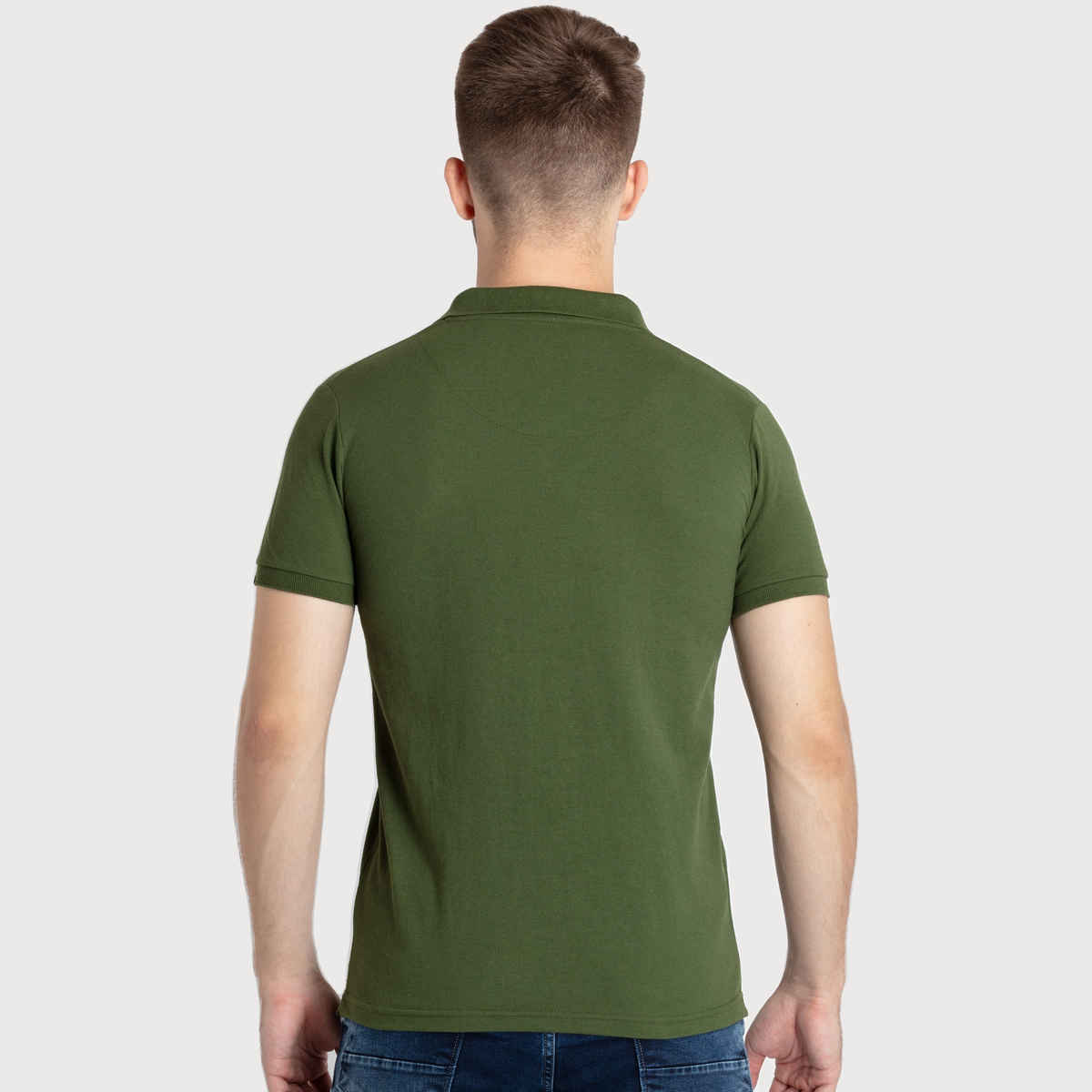 Status Quo Men Polo T-shirt - Cy Press | Slim Fit | M