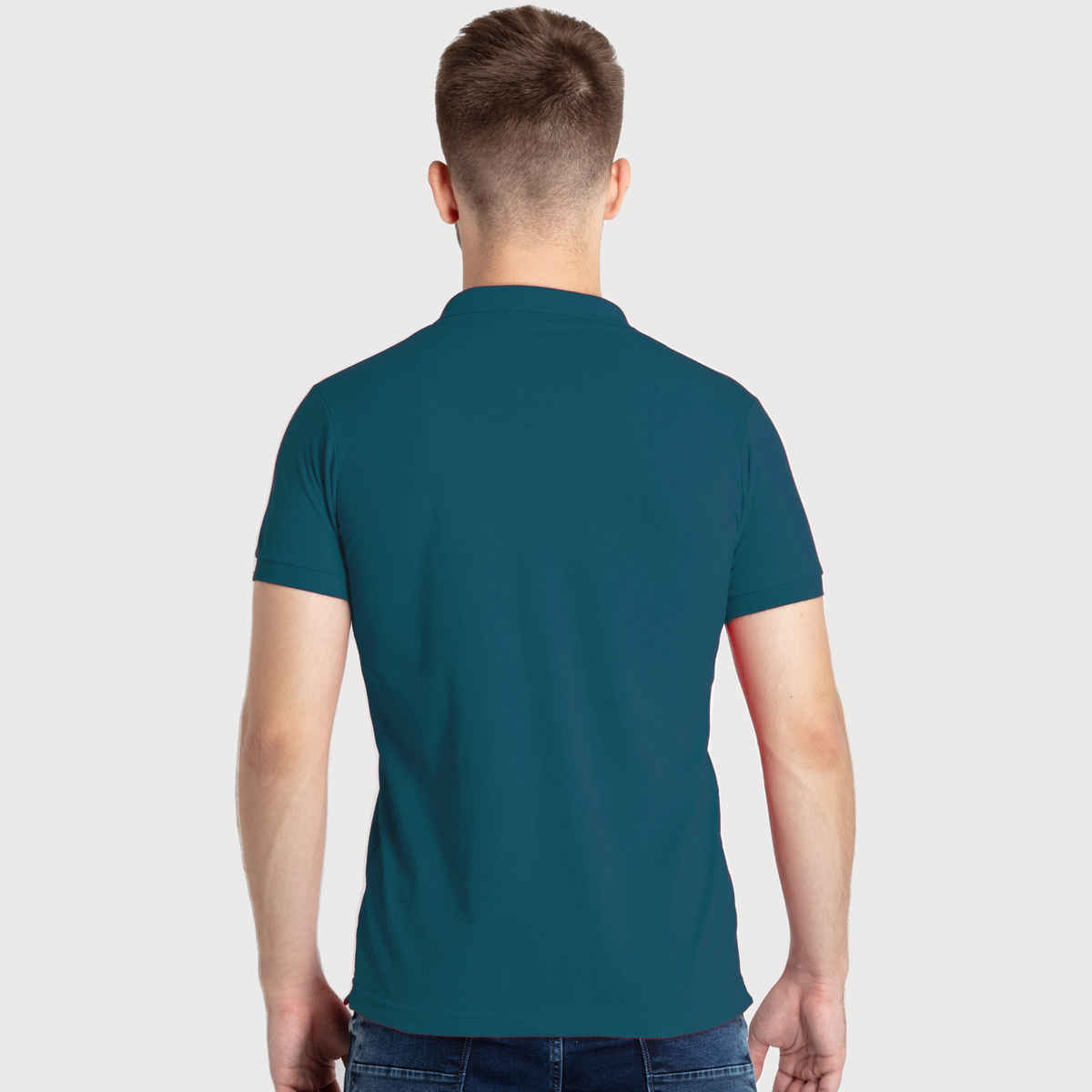 Status Quo Men Polo T-shirt - Dark Teal | Slim Fit | XL