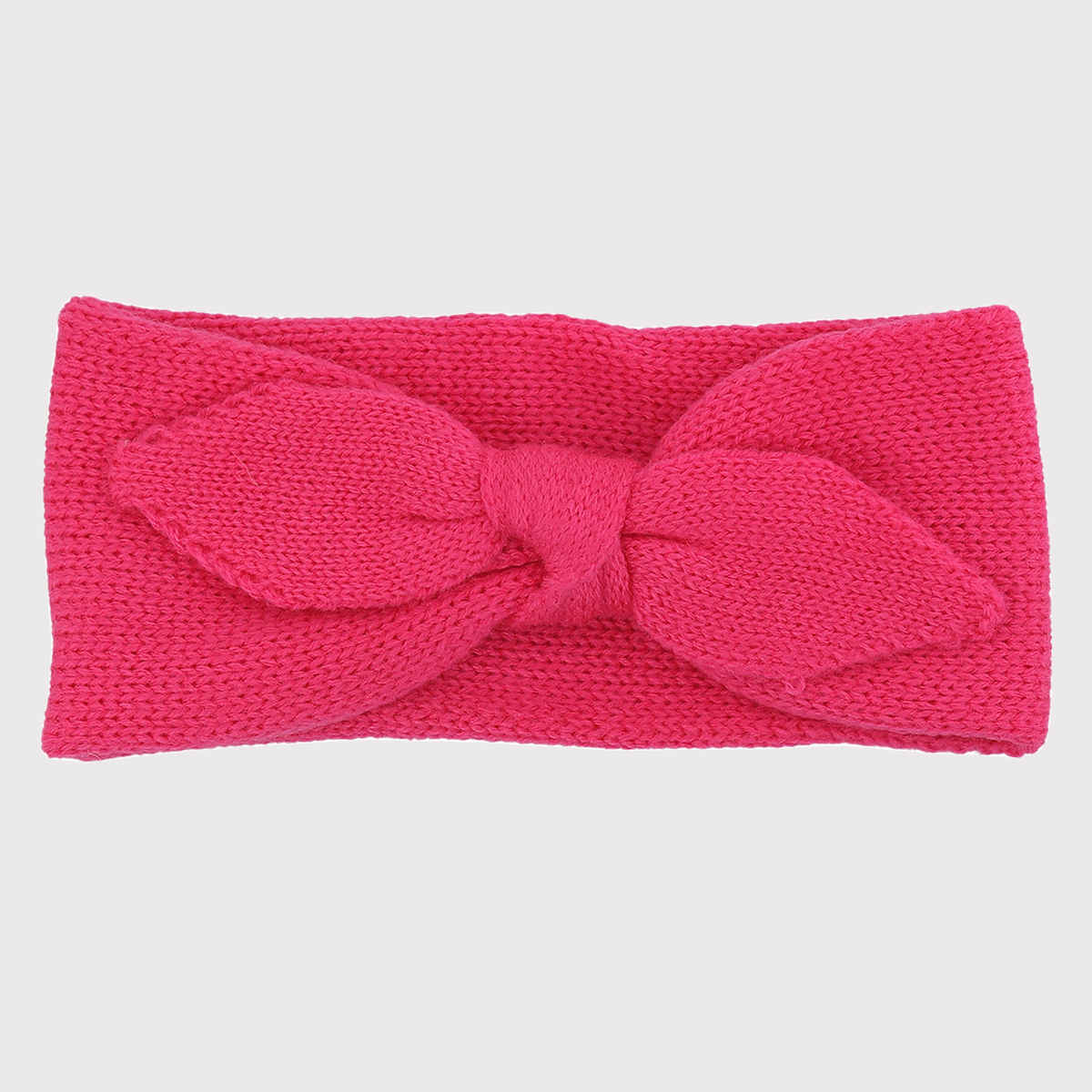 Fabseasons Women's Solid Wool Headband | Pink | 2 - 10 years