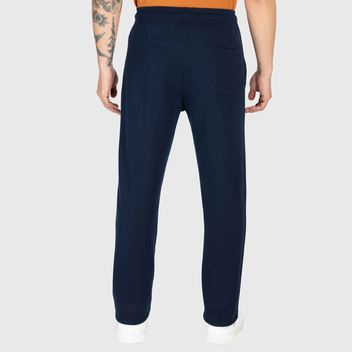 Status Quo Mens Basic Regular Fit Trackpant | Navy | M
