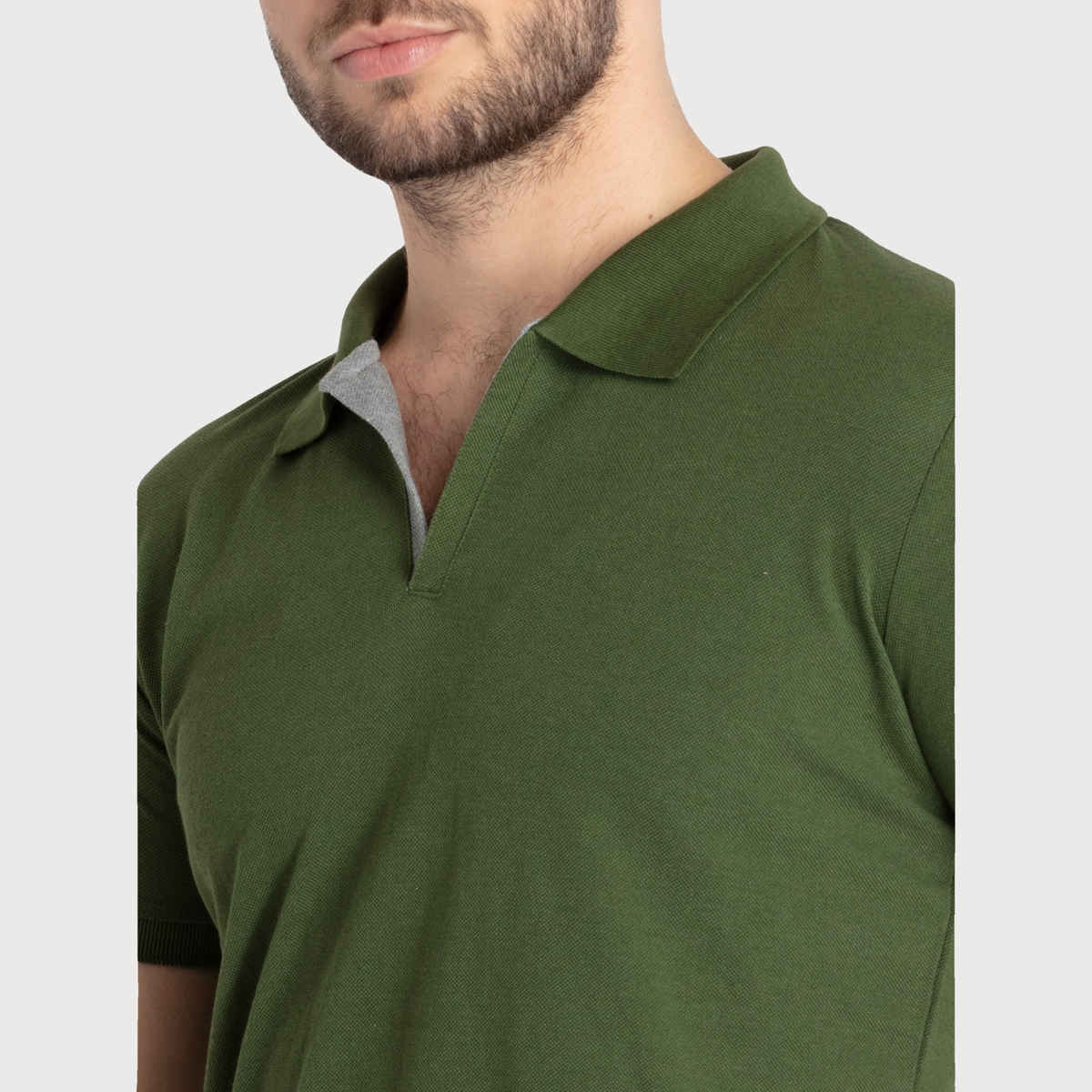 Status Quo Men Polo T-shirt - Cy Press | Slim Fit | M