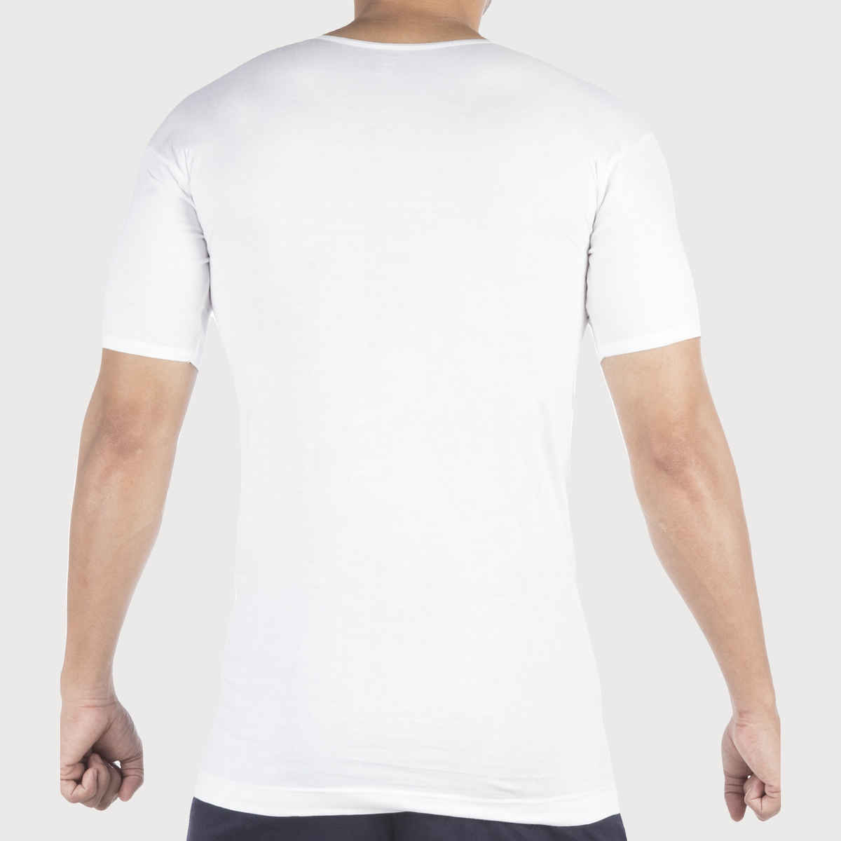 Vip Mens Vest Bonus Classic Rns - 110 cm - Pack Of 2 - White