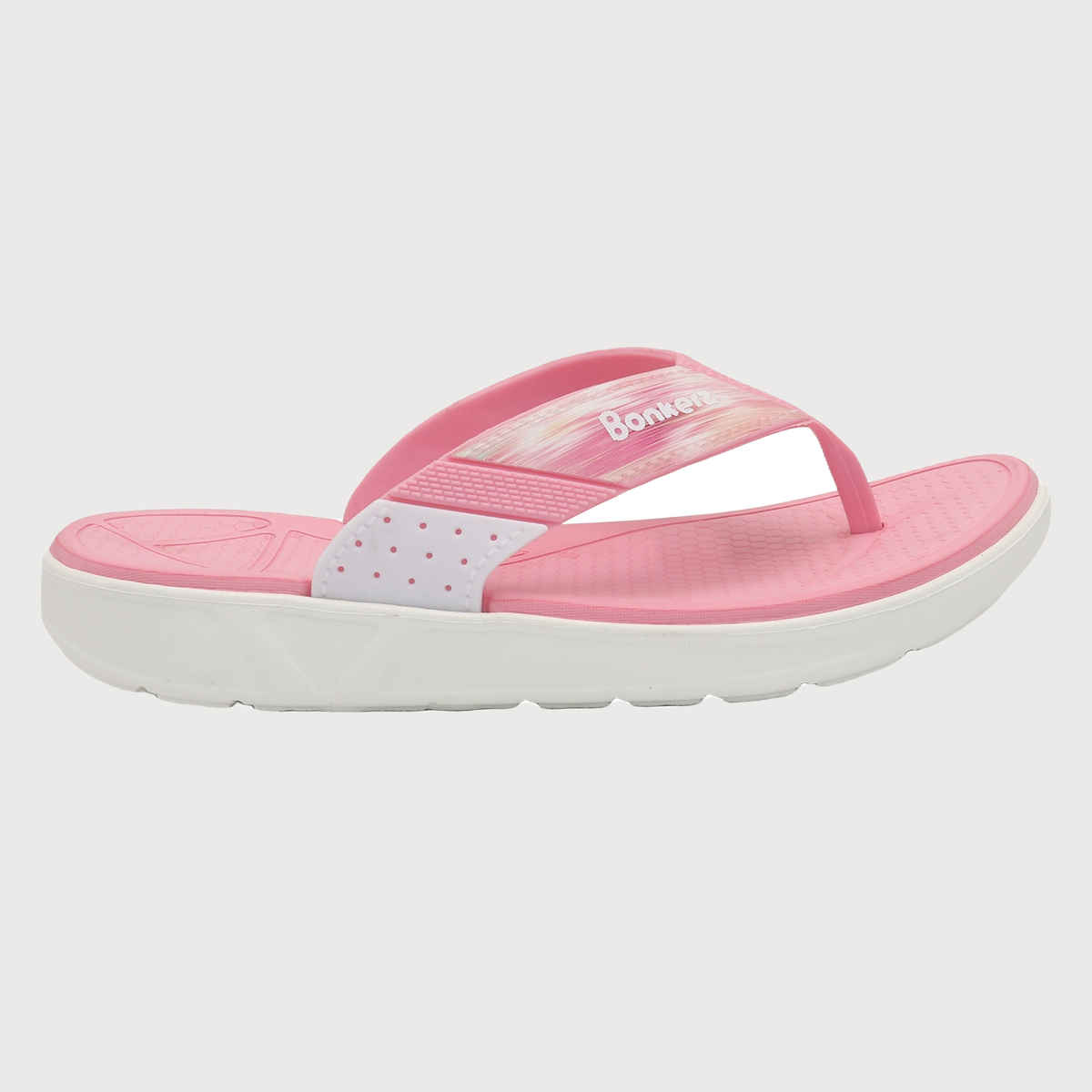 Bonkerz Ladies Comfort Flipflop | Pink | UK 7