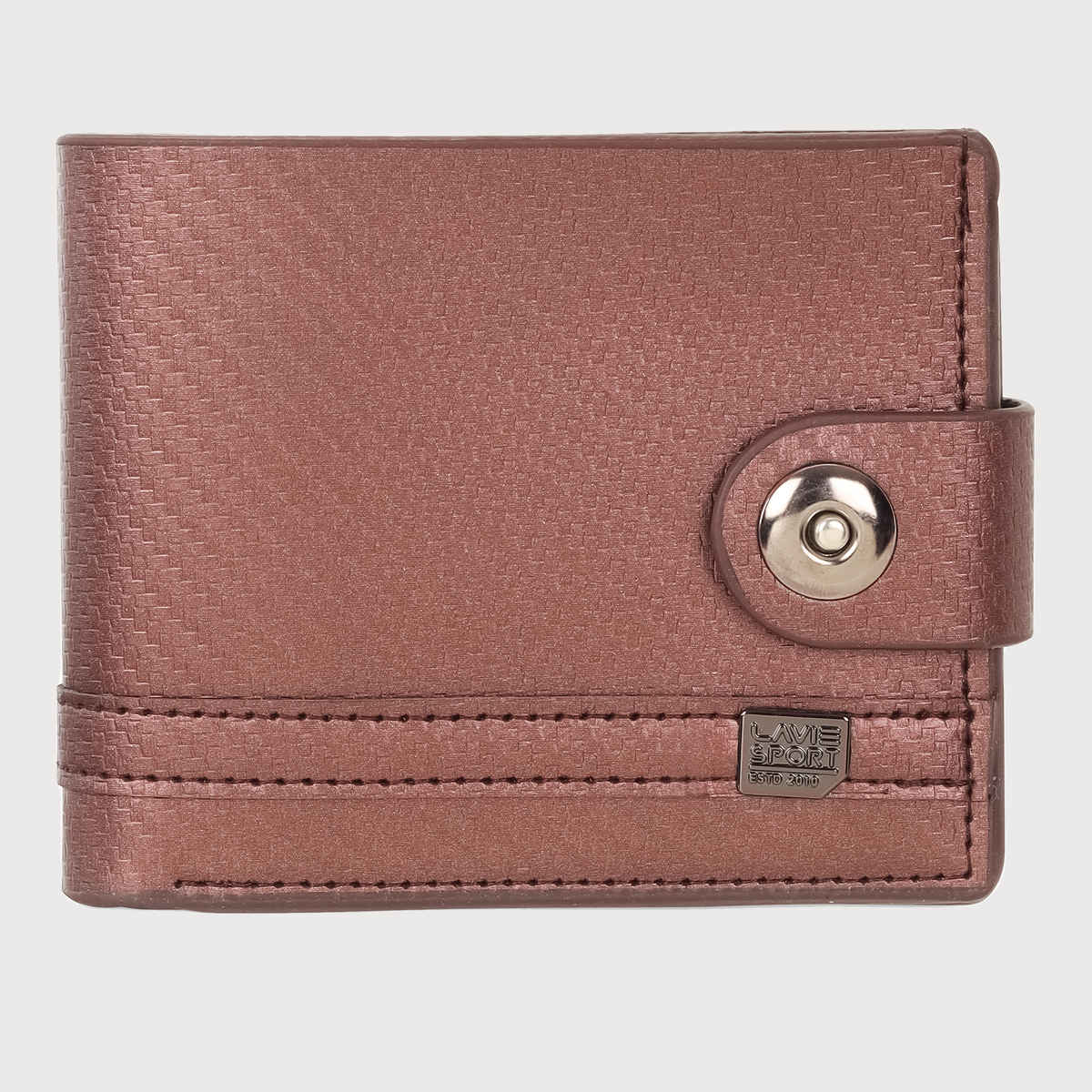Lavie Sport Men's Richard Synthetic Leather Wallet | Biofold Wallet | Brown