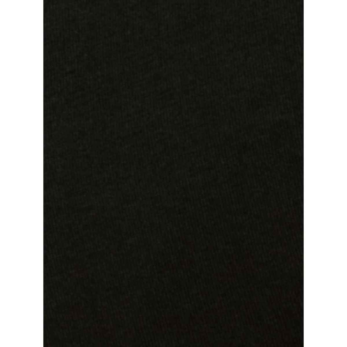 Jockey 8037 Men's Super Combed Cotton Underwear Solid Brief|Ultrasoft Waistband | Black-M