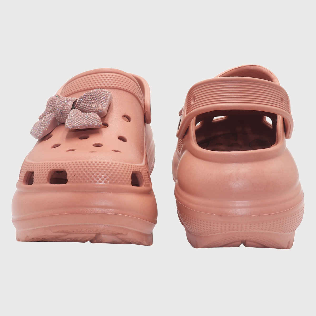 Bonkerz Ladies Clogs Peach - UK 4