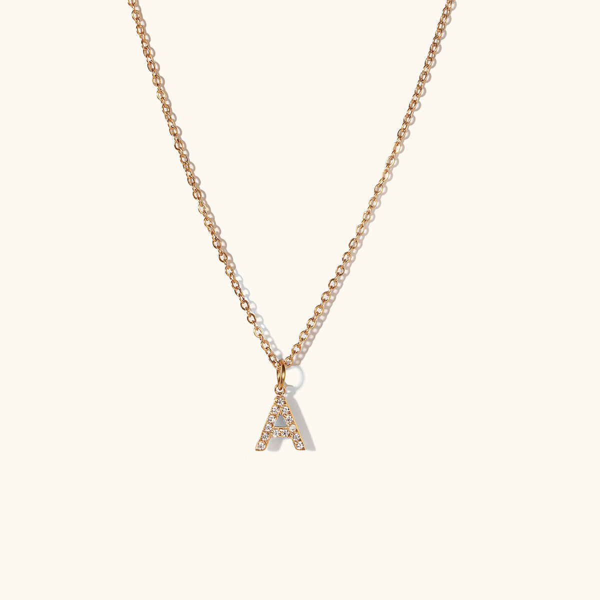 ZAISHA 18K Gold Plated Dainty Initials Necklace (A) | Birthday | Anniversary | Valentines gift