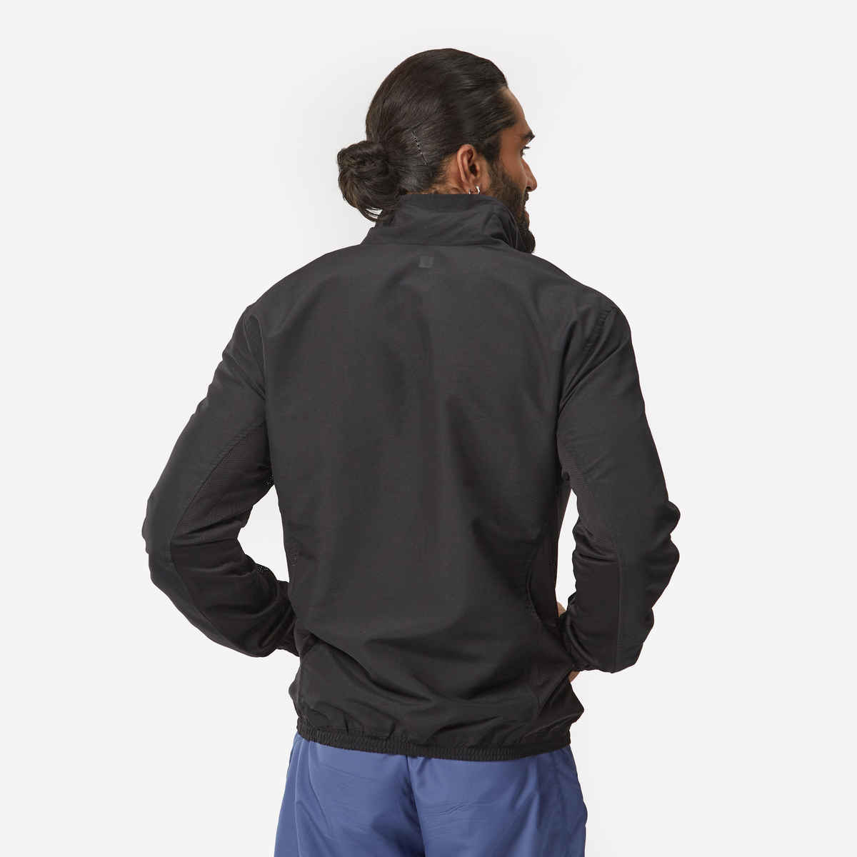 Decathlon | Domyos Men's Fitness Jacket Polyester - Black - M