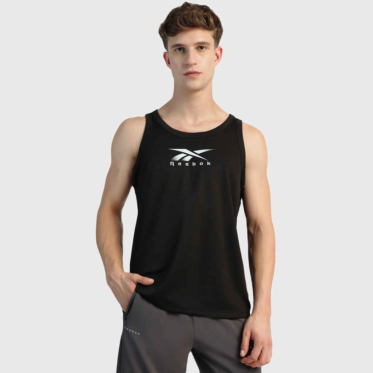 Reebok Men's Gym Vest Black - M