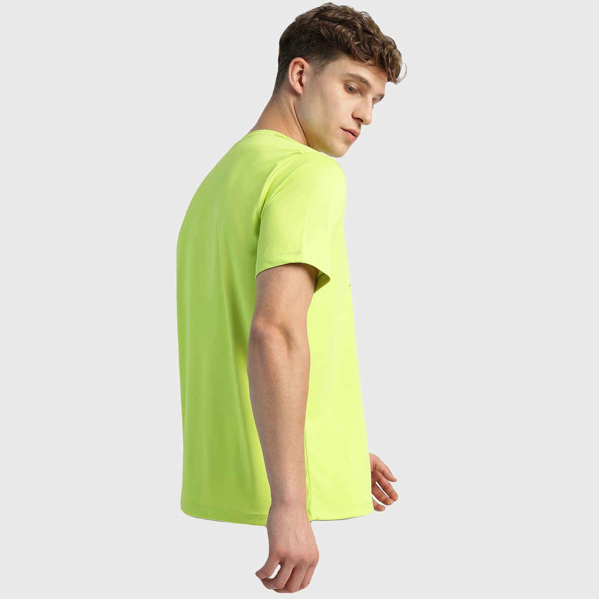 Reebok Men's T-shirt Lime punch - L 1 pc