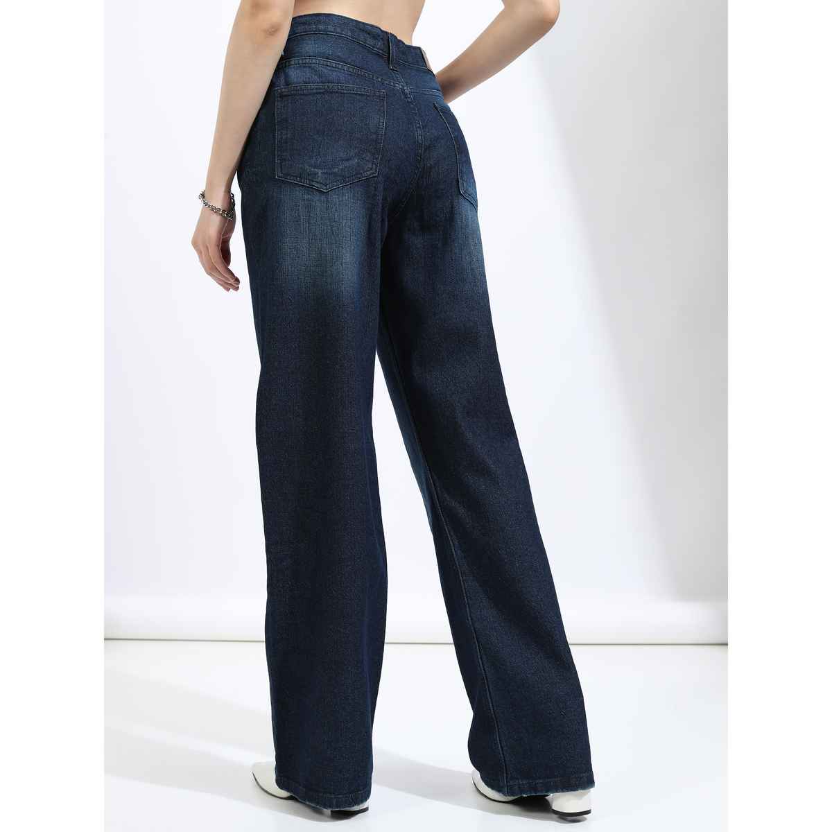 Tokyo Talkies Women's Straight Fit Jeans - 34