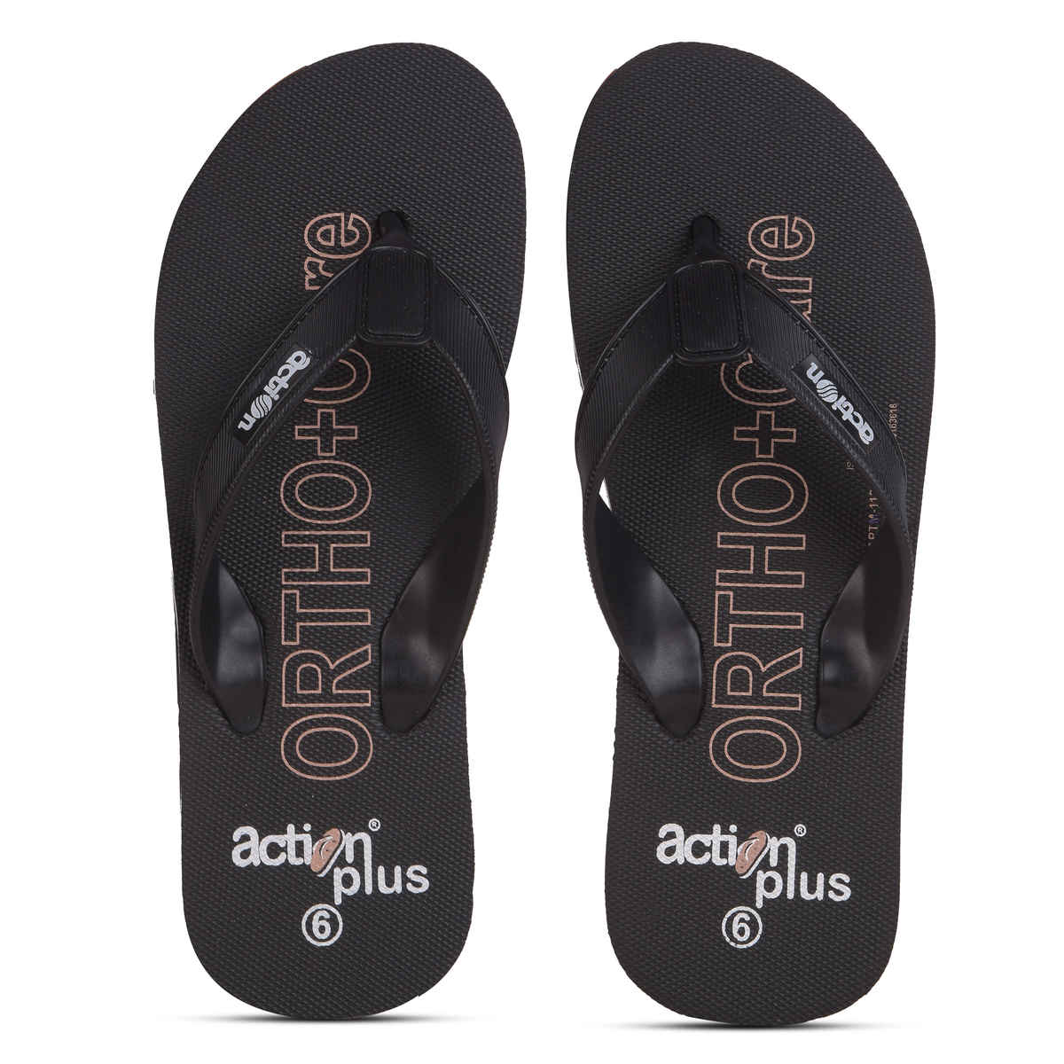 Action Slipper For Women | Aptw-112 Black - UK-6