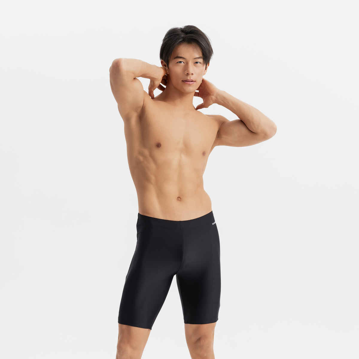 Decathlon | Nabaiji Men's Swimming Jammers | Black - L
