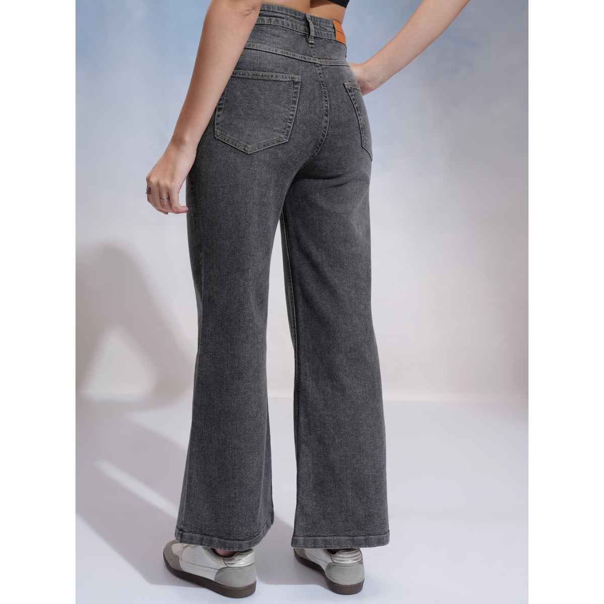 Tokyo Talkies Women's Wide Leg High-Rise Jeans - 30