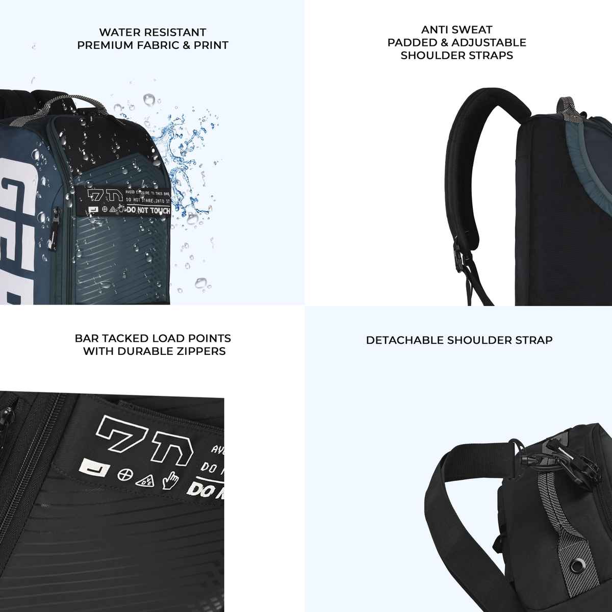 Gear Colorblock Frontloader Maxis Teal Black