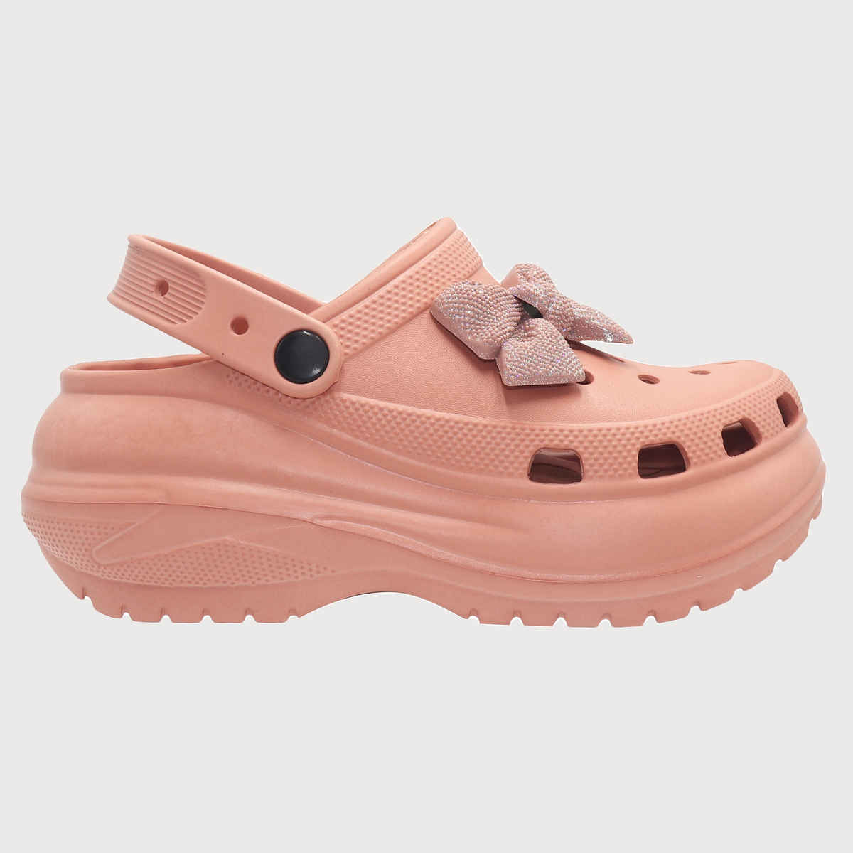 Bonkerz Ladies Clogs | Peach - UK 6