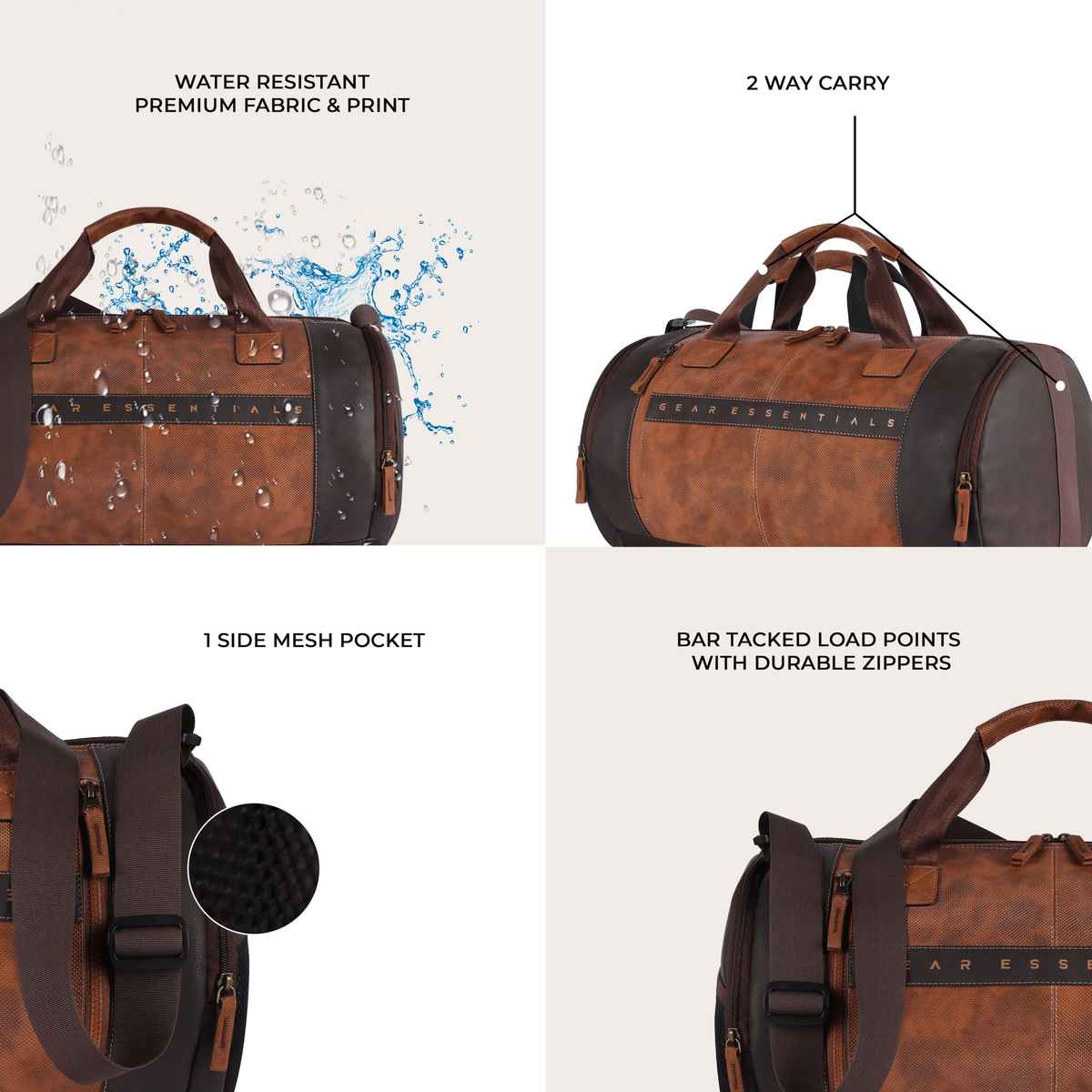 Gear Clubsport 5 Faux Leather Brown Tan