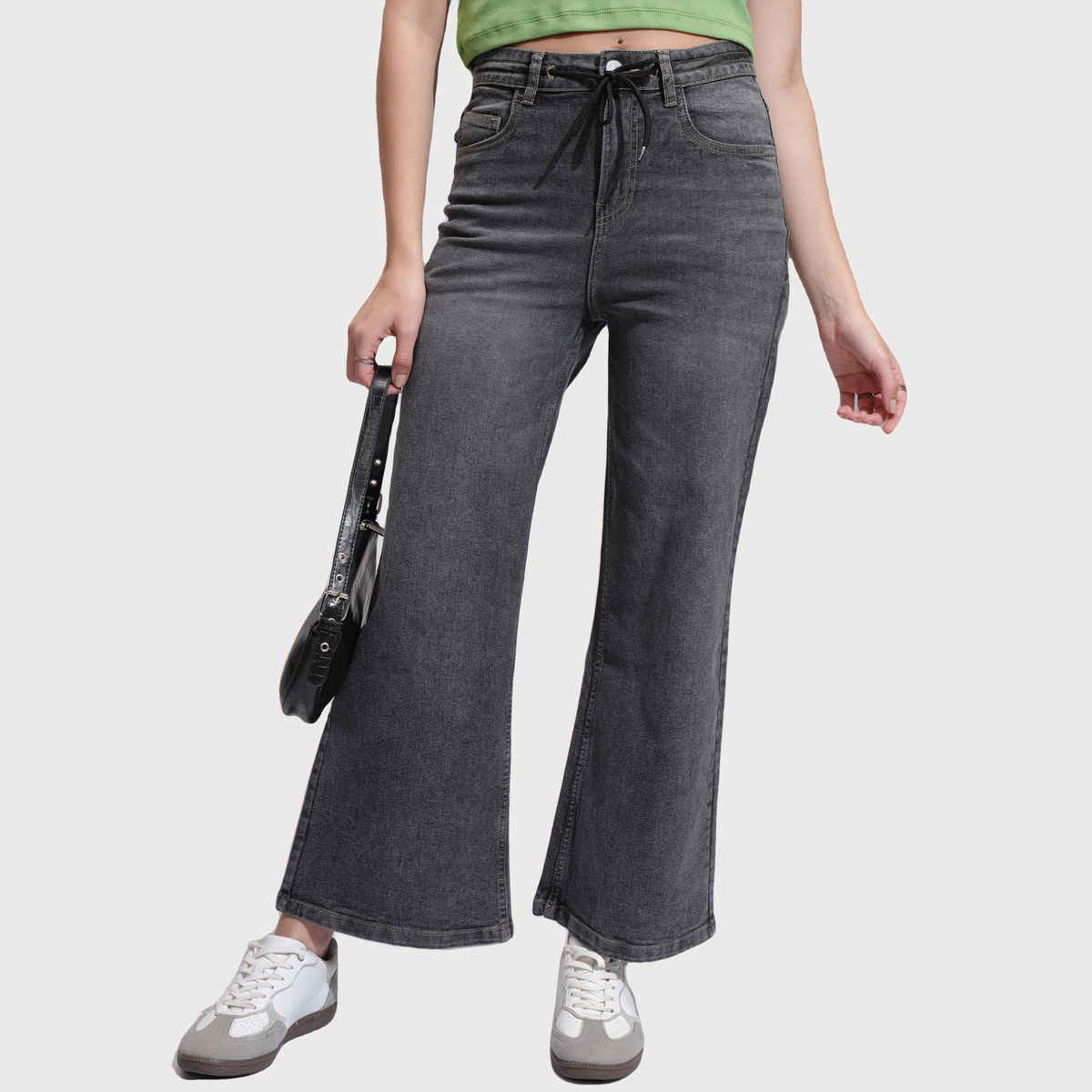 Tokyo Talkies Women's Wide Leg High-Rise Jeans - 30