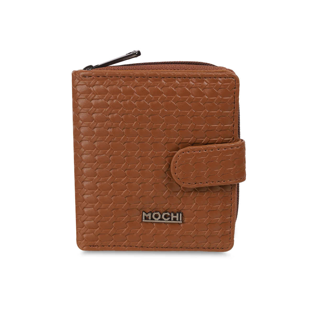 Mochi Tan Synthetic Wallet for Women | 95-139-23
