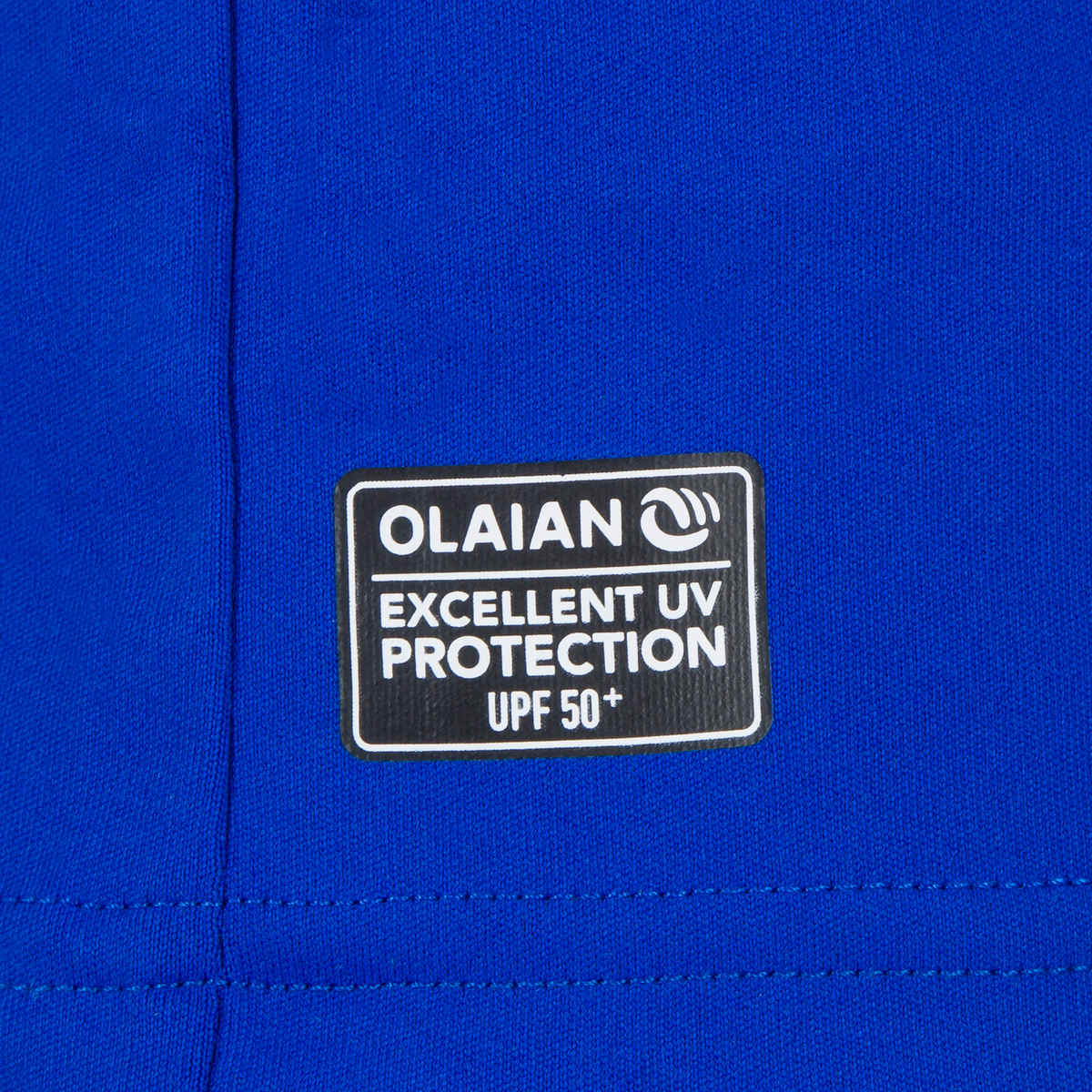 Decathlon Olaian Mens UV Protected Swim Tshirt | Blue - 2XL