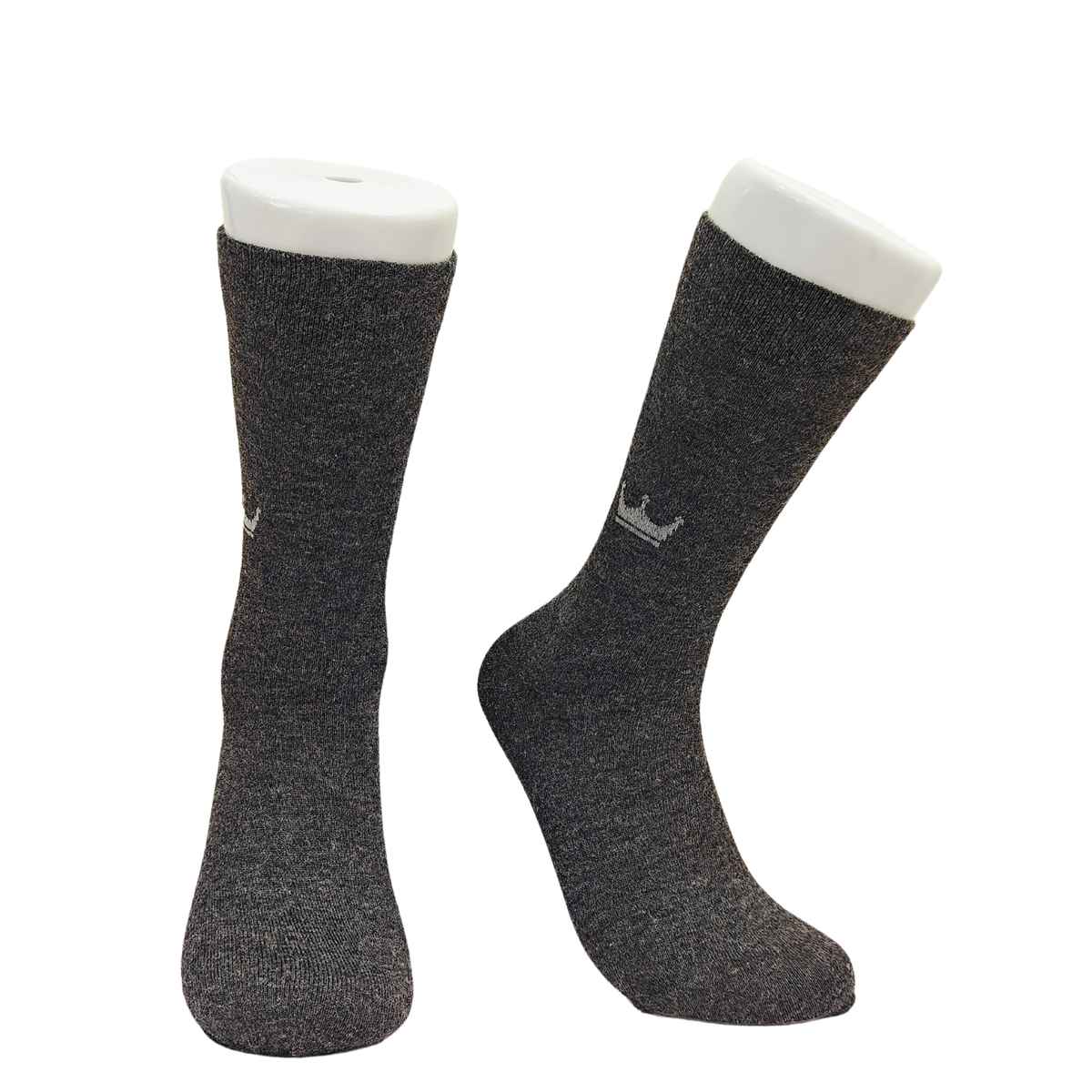 Royal Mart Unisex Wool Calf Length Socks | Black - Free Size