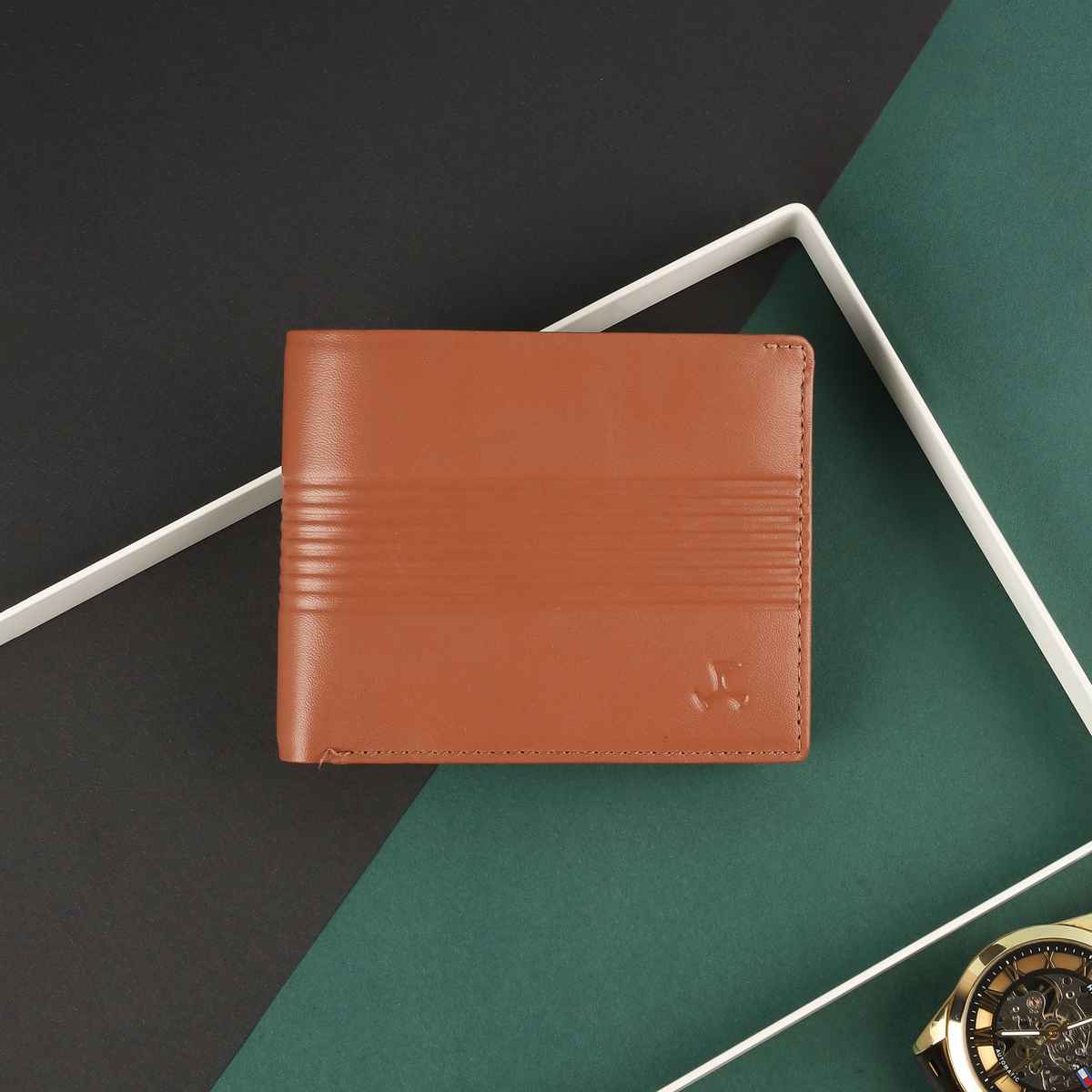 Mochi Men's Genuine Leather Wallet | 21-66-23 | Tan