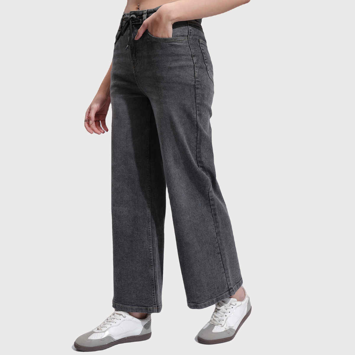 Tokyo Talkies Women's Wide Leg High-Rise Jeans - 32