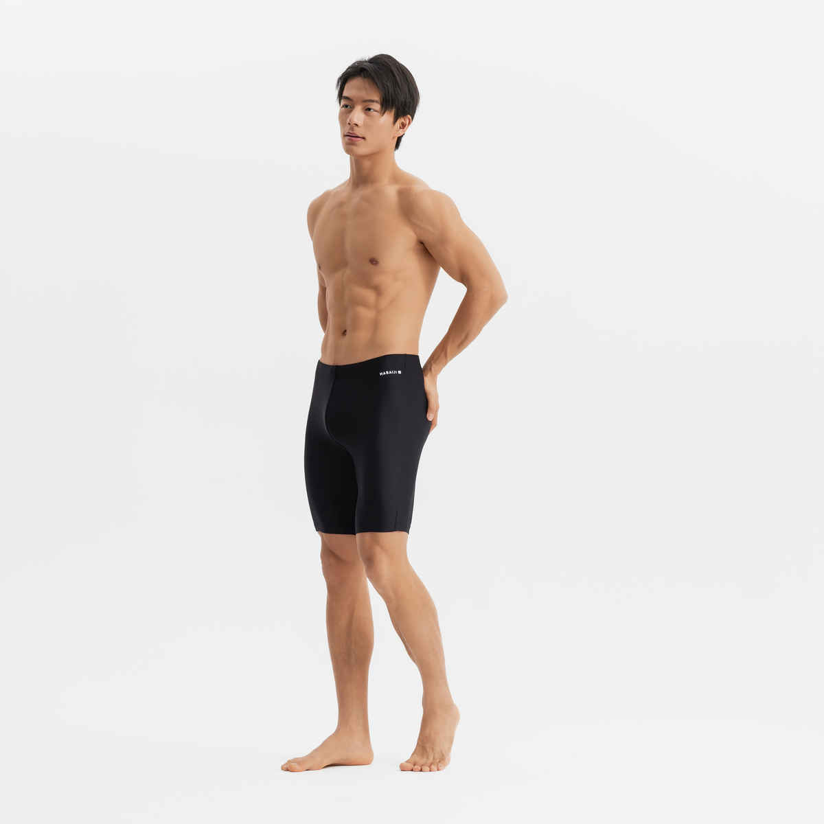 Decathlon Nabaiji Men's Swimming Jammers | Black | L