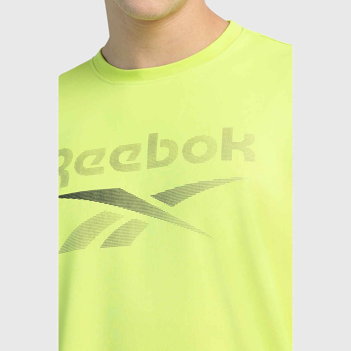 Reebok Men's T-shirt Lime punch - L 1 pc