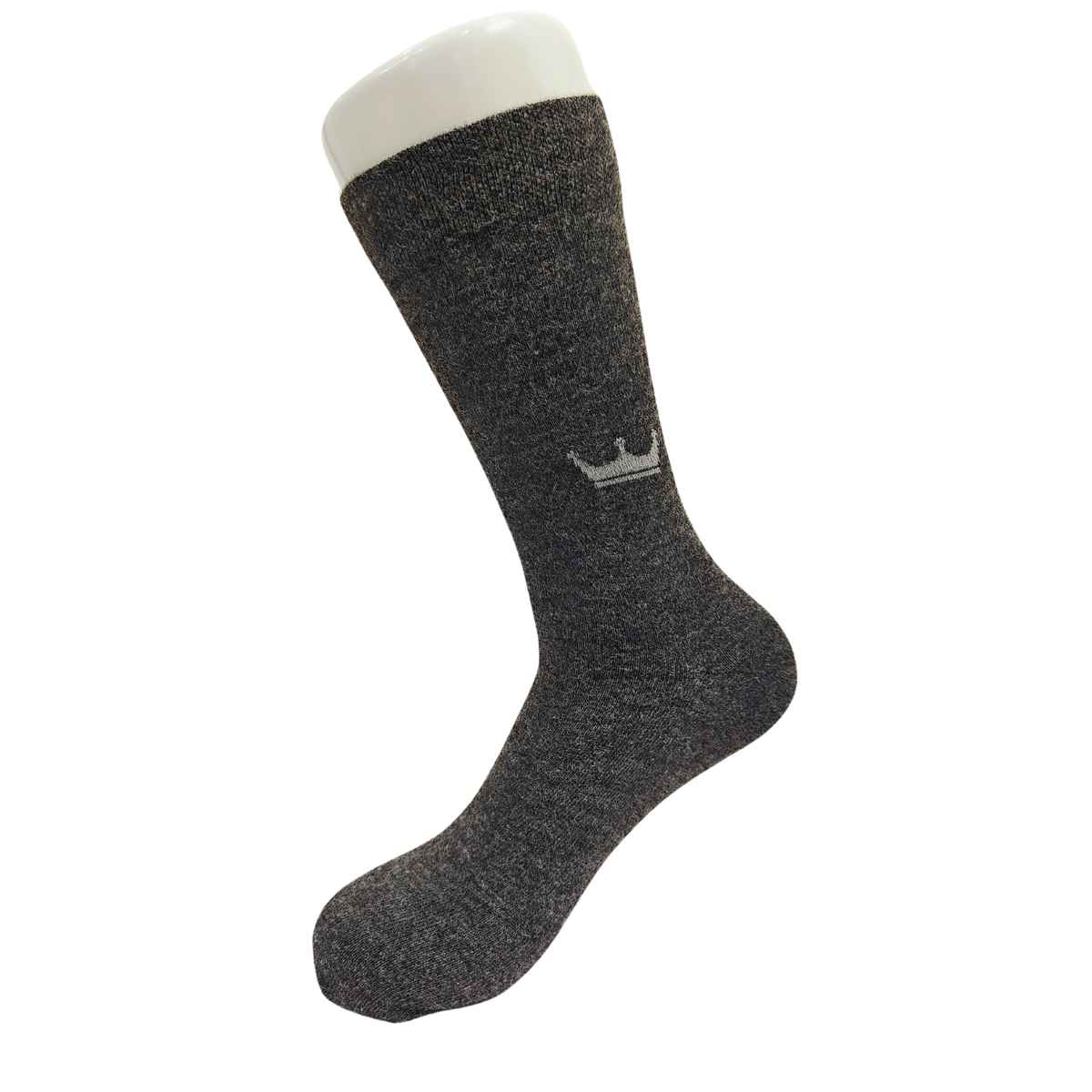 Royal Mart Unisex Wool Calf Length Socks | Black - Free Size