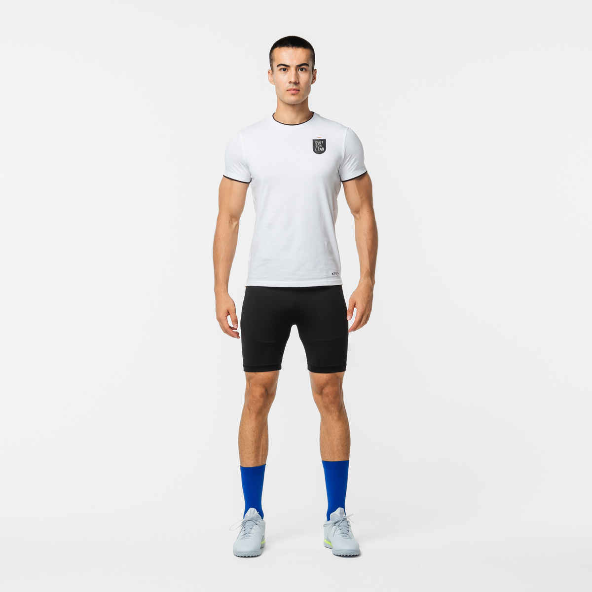 Decathlon Kipsta Adult Football Compression Base Layer | Black | L