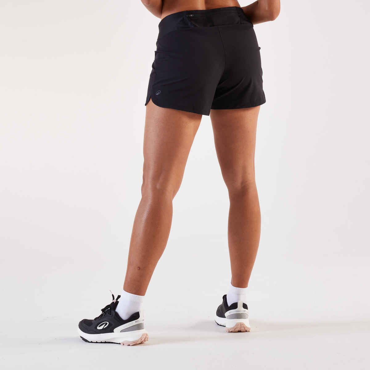 Decathlon Kalenji Women Quick|Dry Running Shorts | Black | L