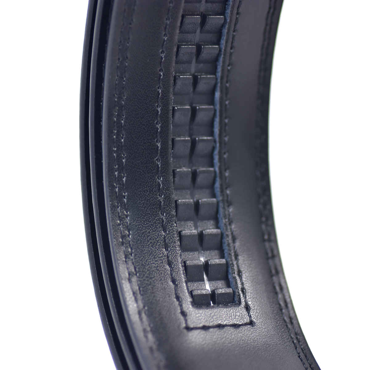 Wildhorn Men's Premium Leather Belt with Auto-Lock Buckle | Black