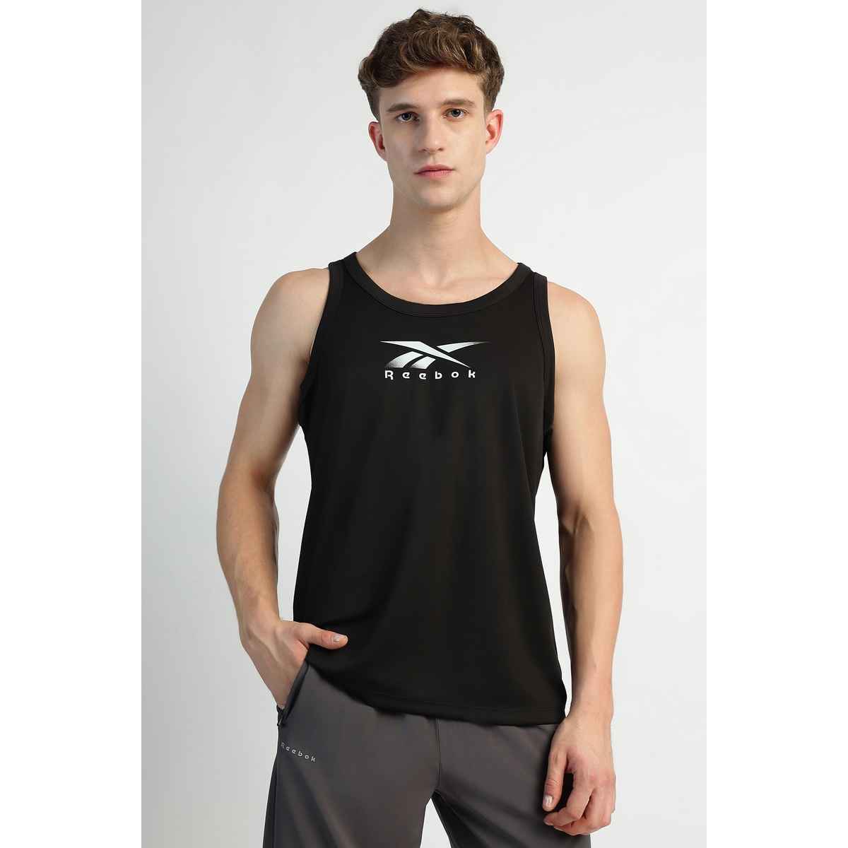 Reebok Men's Gym Vest Black - S