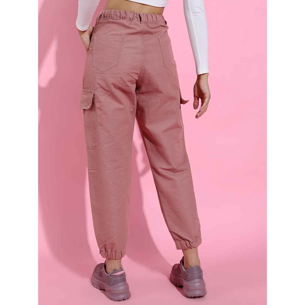 Tokyo Talkies Women's Jogger Jeans | Red - 32